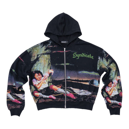 Syndicate "Danger Zip Up" Black (SYNH_6)
