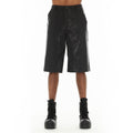 CULT Y2K OVERSIZED LEATHER SHORTS (626A4-OSH85A)