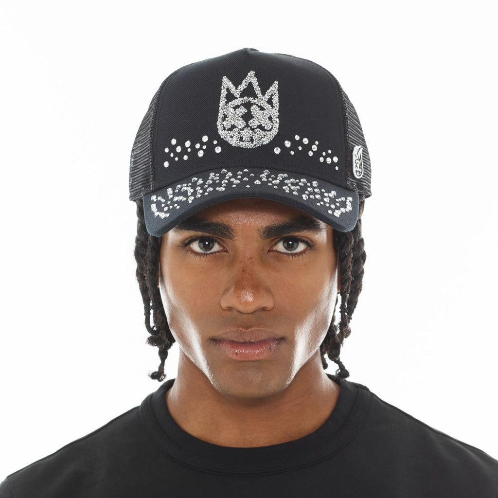CULT MESH BACK TRUCKER HAT "CRYSTALS" (626AC-CH70A)