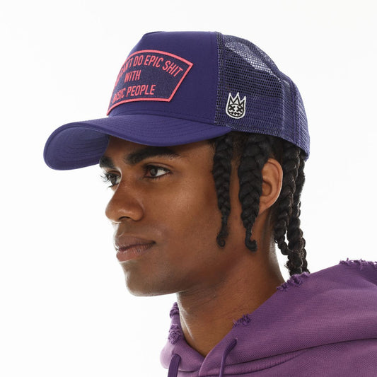 CULT MESH TRUCKER HAT "EPIC SHIT" (626AC-CH72A)