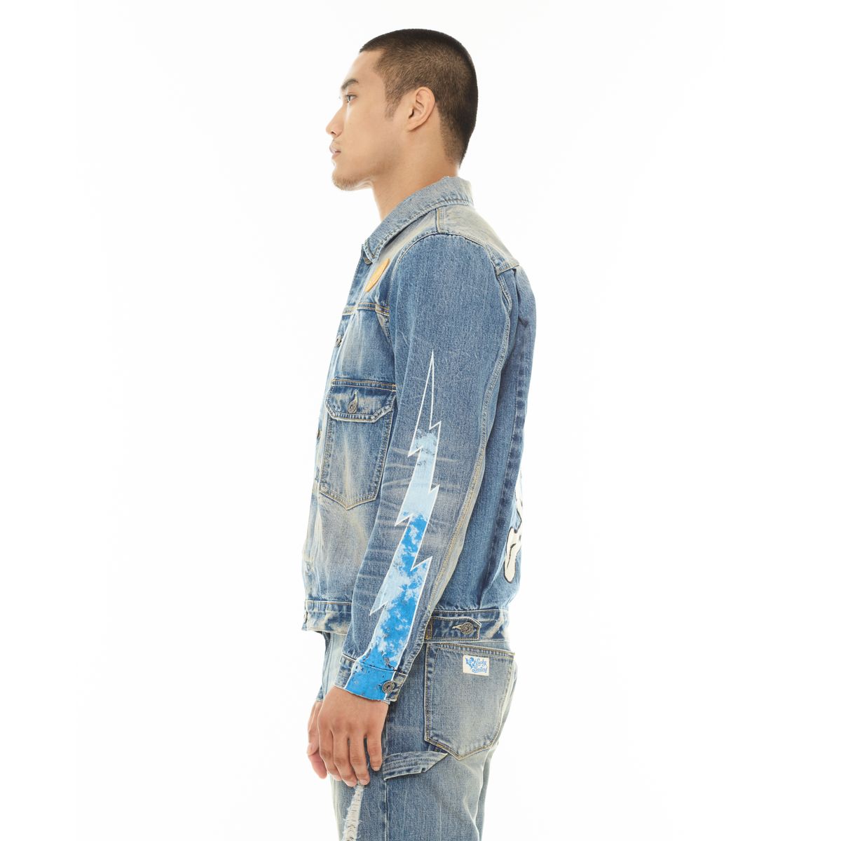 CULT LUCKY BASTARD CLASSIC DENIM JACKET (626AL-JC16A)