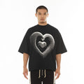 HVMAN NOVELTY TEE "HEART" (326AC-TT04A)
