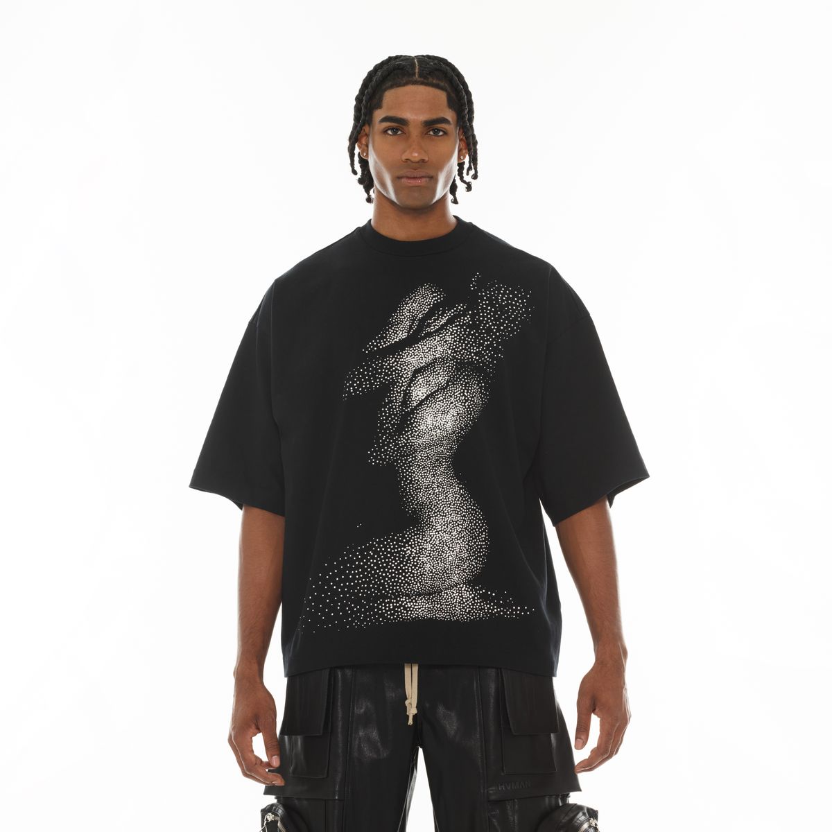 HVMAN NOVELTY TEE "BEAUTY" (326AC-TT05A)