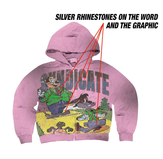 Syndicate "HS" HOODY - PINK OS SSH-3(2)-PINK
