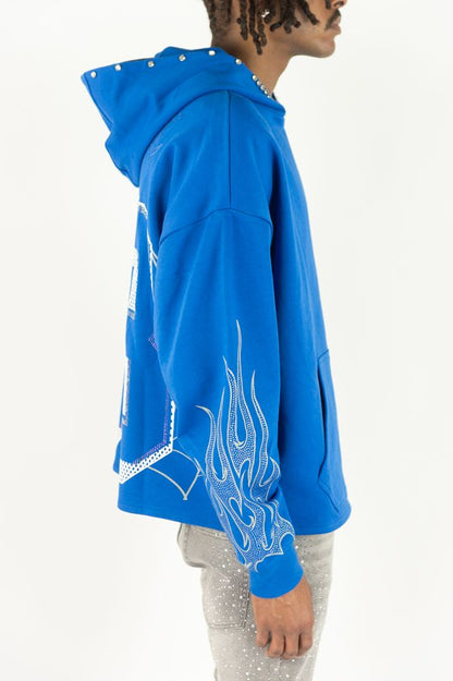 R3BEL DENIM SENSES HOODIE 752-321