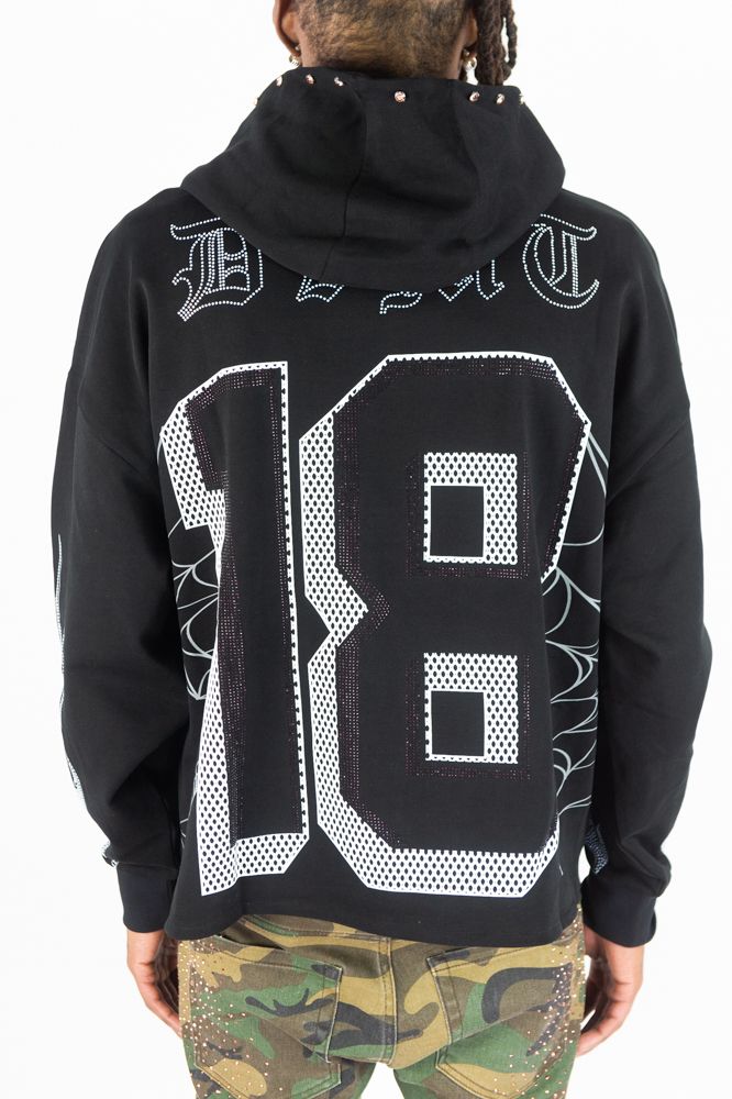 R3BEL DENIM SENSES HOODIE 752-321