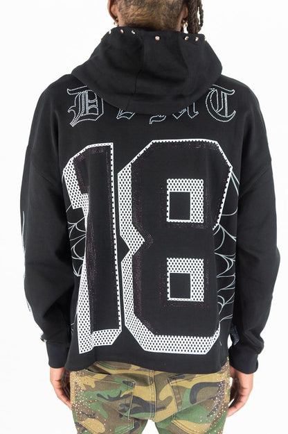 R3BEL DENIM SENSES HOODIE 752-321