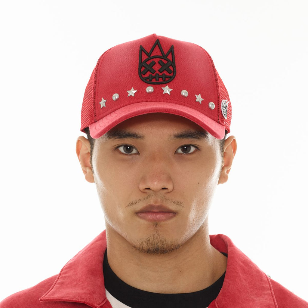 CULT MESH BACK TRUCKER HAT "HORSEMAN" (626AC-CH56A)