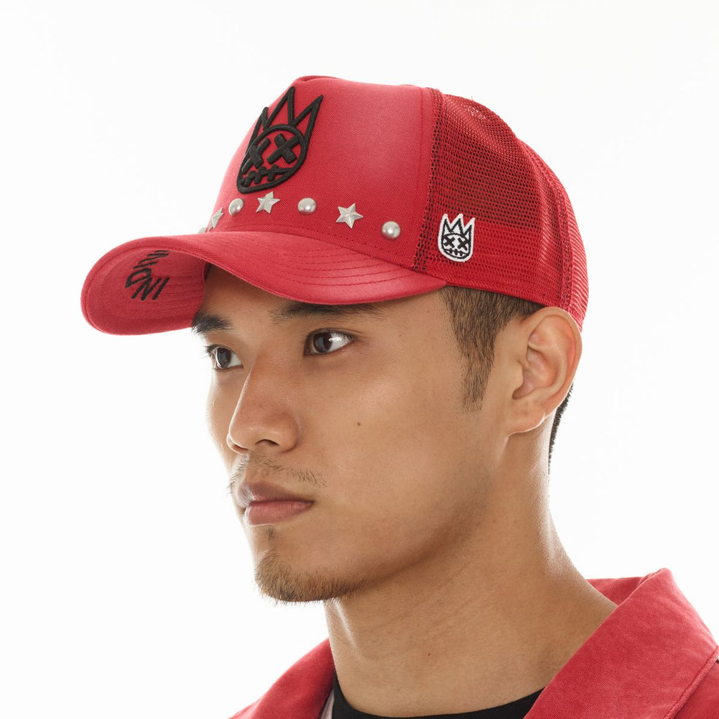 CULT MESH BACK TRUCKER HAT "HORSEMAN" (626AC-CH56A)