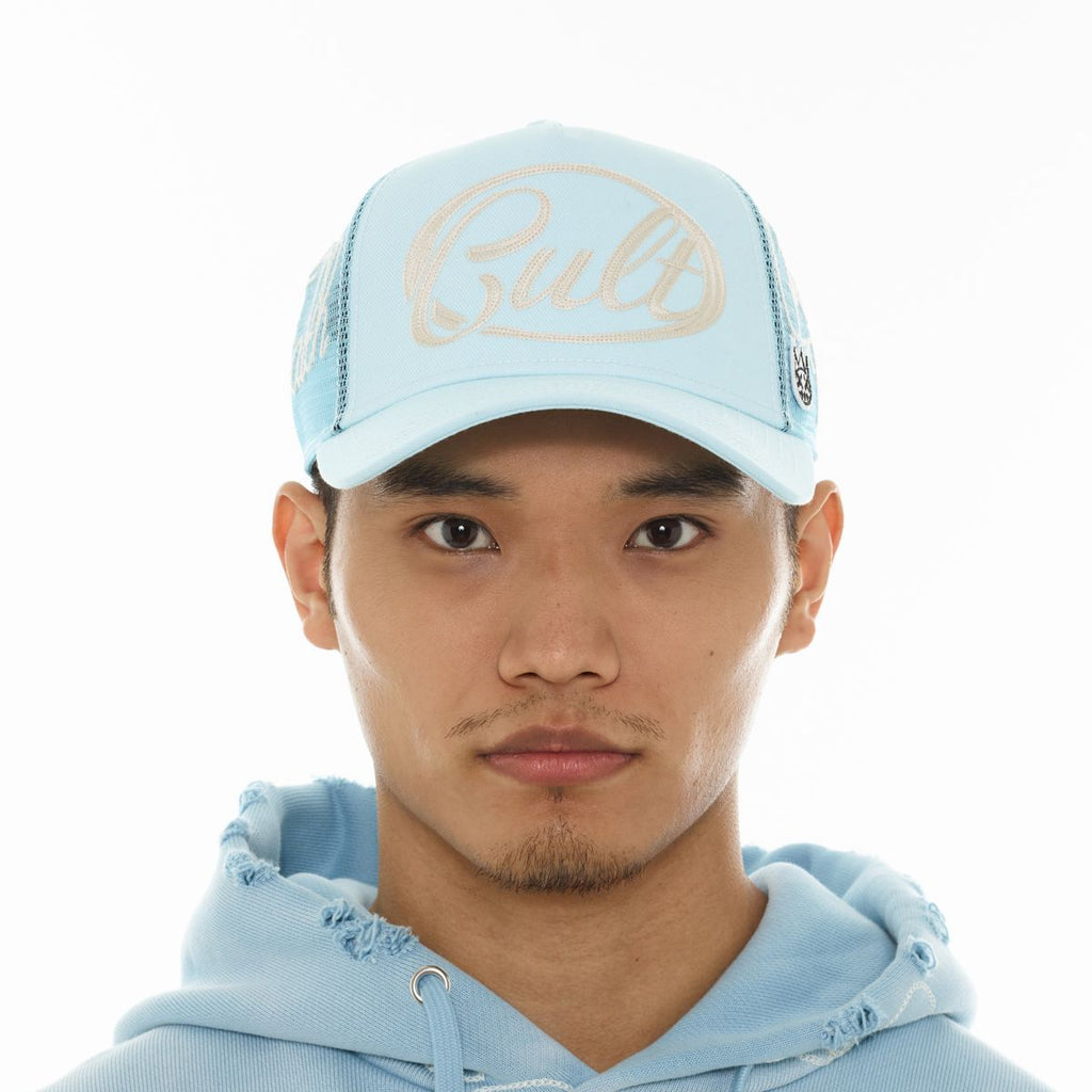 CULT MESH BACK TRUCKER HAT "COMMUNITY" (626AC-CH59A)