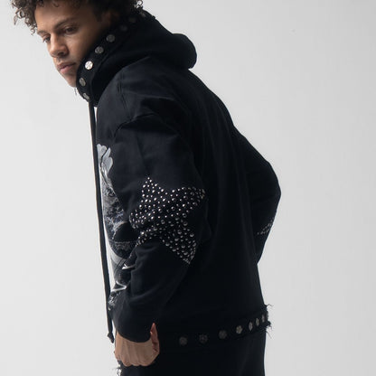 HUDSON DREAMCATCHER FLEECE OVERSIZED HOODY (608)