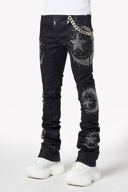 GUAPI Waxed Calligraphy Denim