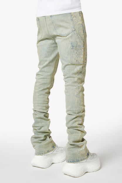 GUAPI Vintage Paisley Denim