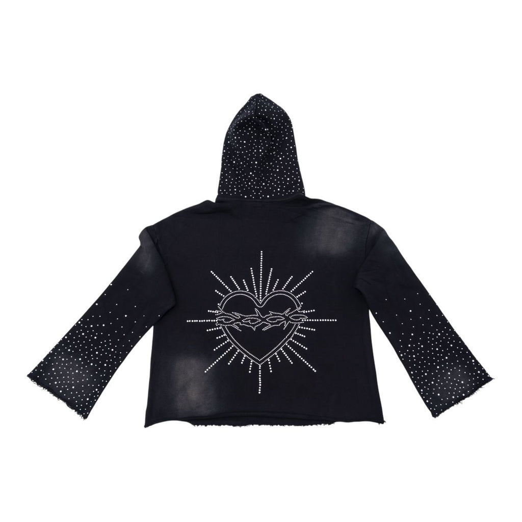 Syndicate "PARIS" CROP-BLK OS (SYNH_25 (3))
