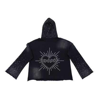 Syndicate "PARIS" CROP-BLK OS (SYNH_25 (3))