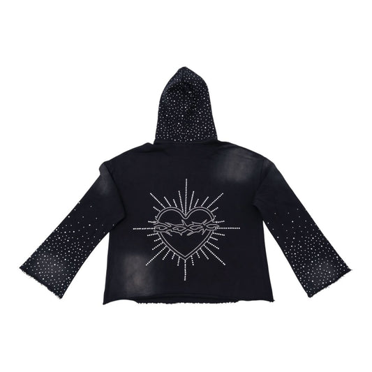 Syndicate "PARIS" CROP-BLK OS (SYNH_25 (3))