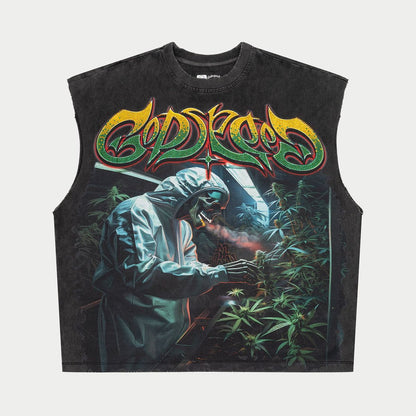 GOD SPEED 420 Indoor VVS Sleeveless (Grey Wash)