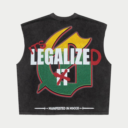 GOD SPEED 420 Indoor VVS Sleeveless (Grey Wash)