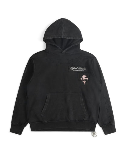 GFTD  SUPERSTAR HOODY - BLACK