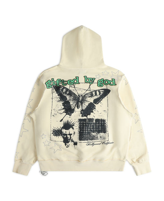 GFTD SUPERSTAR HOODY - BONE