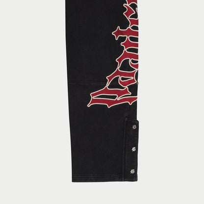 GOD SPEED OG Logo Sweatsuit V2 (Black/Red)