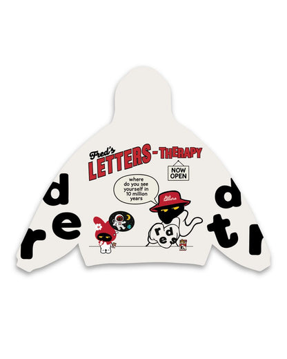 RED LETTERS Therapy Scattered Hoodie