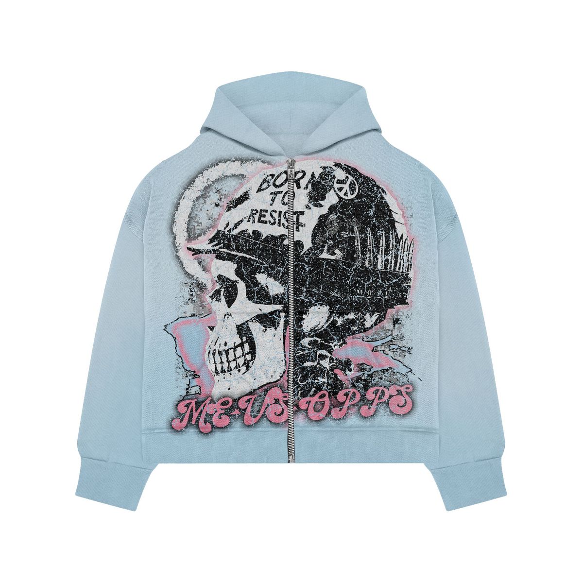 Designers Drip BORN TO RESIST BABY BLUE