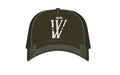 MR WAVE 'WAVE STUDIO' (HUNTER GREEN) TRUCKER (WDS-H9006A)