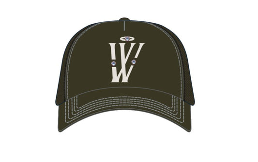 MR WAVE 'WAVE STUDIO' (HUNTER GREEN) TRUCKER (WDS-H9006A)