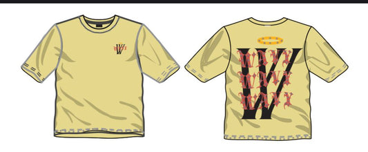 MR WAVY District "MUSTARD" Tee WDS-9T001A