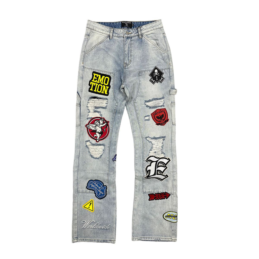 Mixed Emotion Emotion Worker Jeans