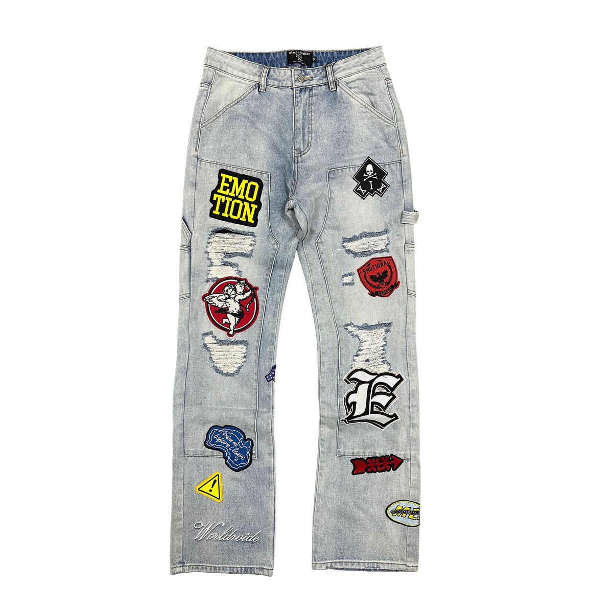 Mixed Emotion Emotion Worker Jeans