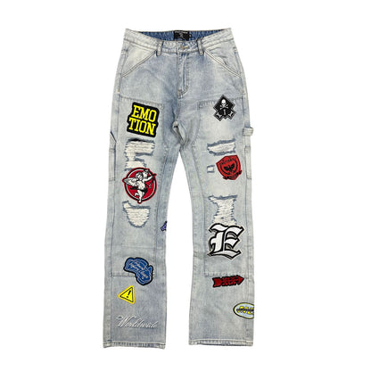 Mixed Emotion Emotion Worker Jeans