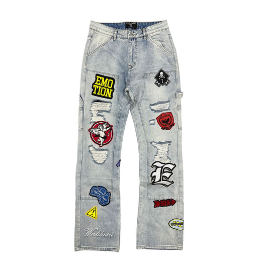 Mixed Emotion Emotion Worker Jeans