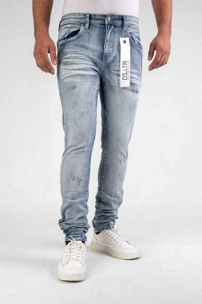 SUPER STRETCH SKINNY - CHALK WASH (DZTR-520 CHALK WASH)