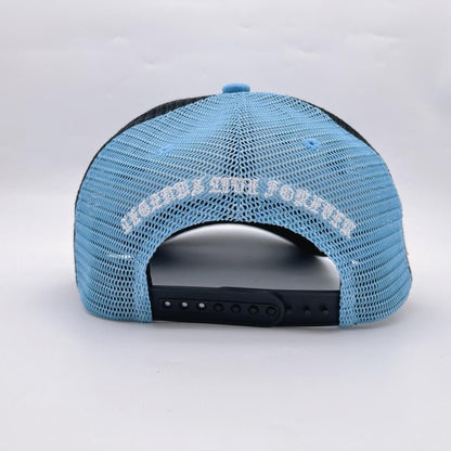 DIAMOND 777 SUEDE TRUCKER Style CD0357- UNIVERSITY BLUE