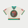 GODSPEED First Down Jersey (Bone/Teal/Orange)