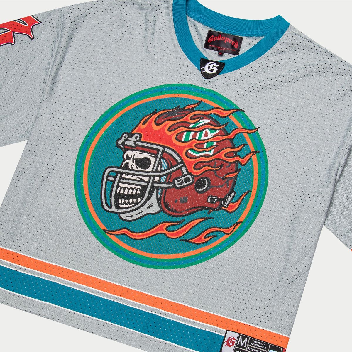 GODSPEED First Down Jersey (Grey/Blue/Orange)