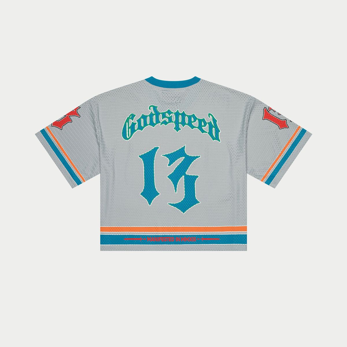 GODSPEED First Down Jersey (Grey/Blue/Orange)
