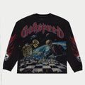 Godspeed Checkmate LS T-Shirt (Black Wash)