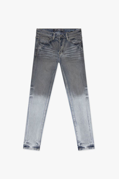 VALABASAS "MR. FLEX SKINNY JEANS (VLBS-VJ1-002) Black/Lt.Blue