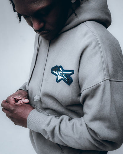 HUDSON HOMME HOODY (549)-GREY