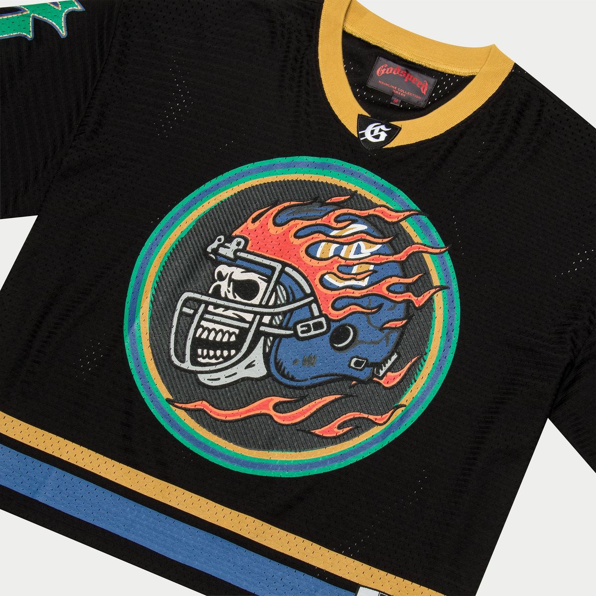 GODSPEED First Down Jersey (Black/Yellow/Blue)