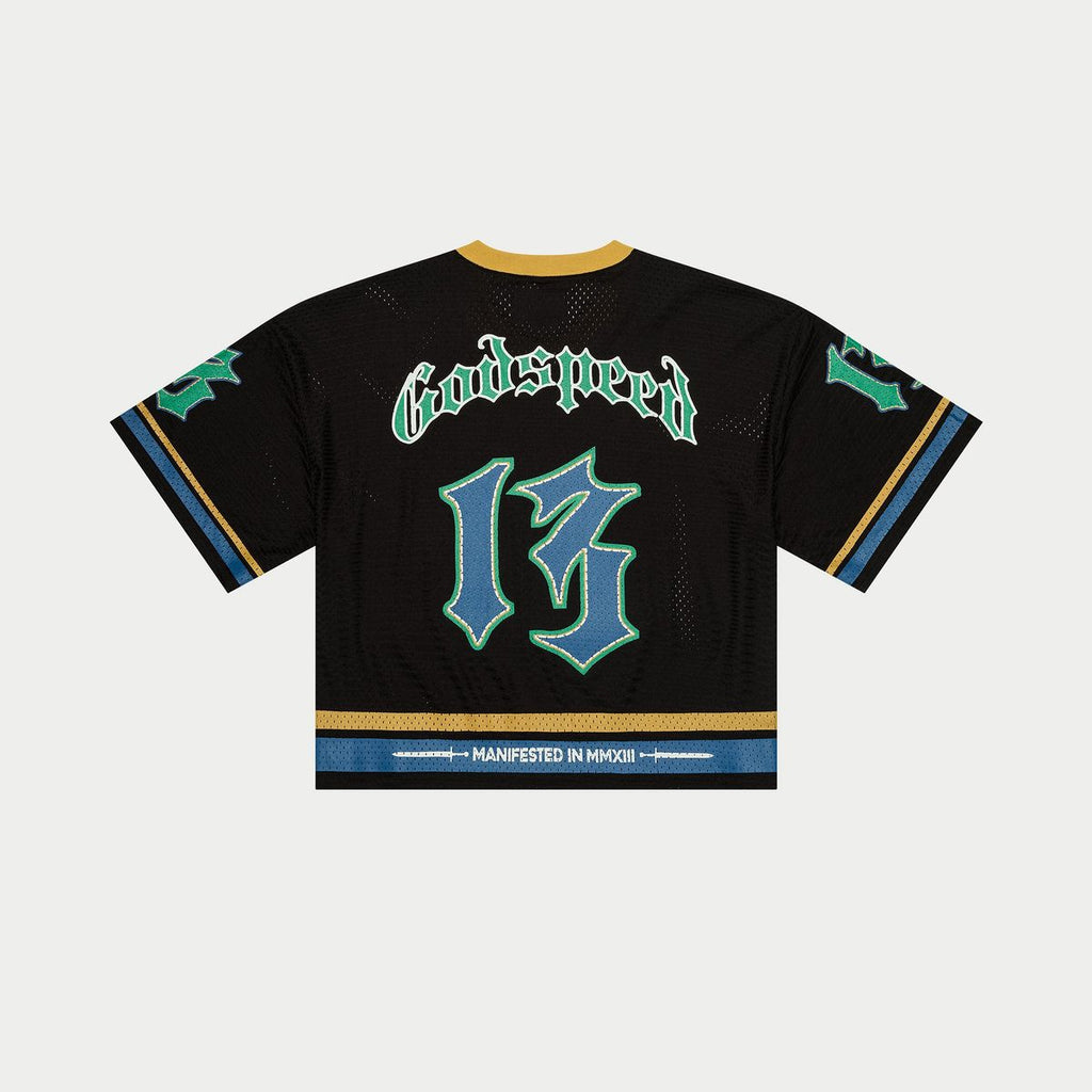 GODSPEED First Down Jersey (Black/Yellow/Blue)
