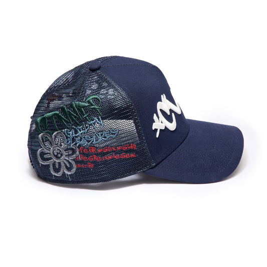 CULT MESH BACK TRUCKER HAT "GRAFFITI" (626AC-CH66A)