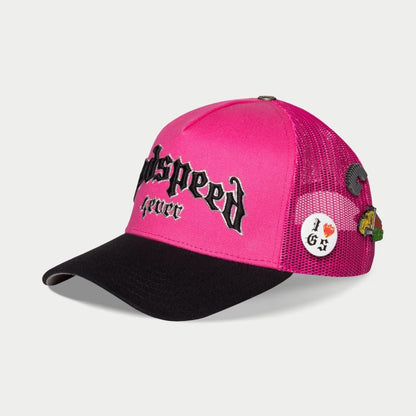 GS FOREVER TRUCKER HAT (Pink/Black)