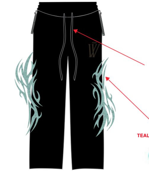 MR WAVE DISTRICT TIFFANY (BLACK) PANT (WDS-9P001A)