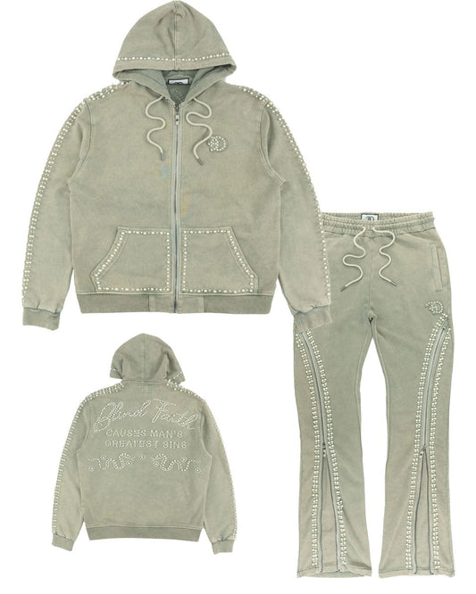 FROST BLIND FAITH HOODIE SET-OAT