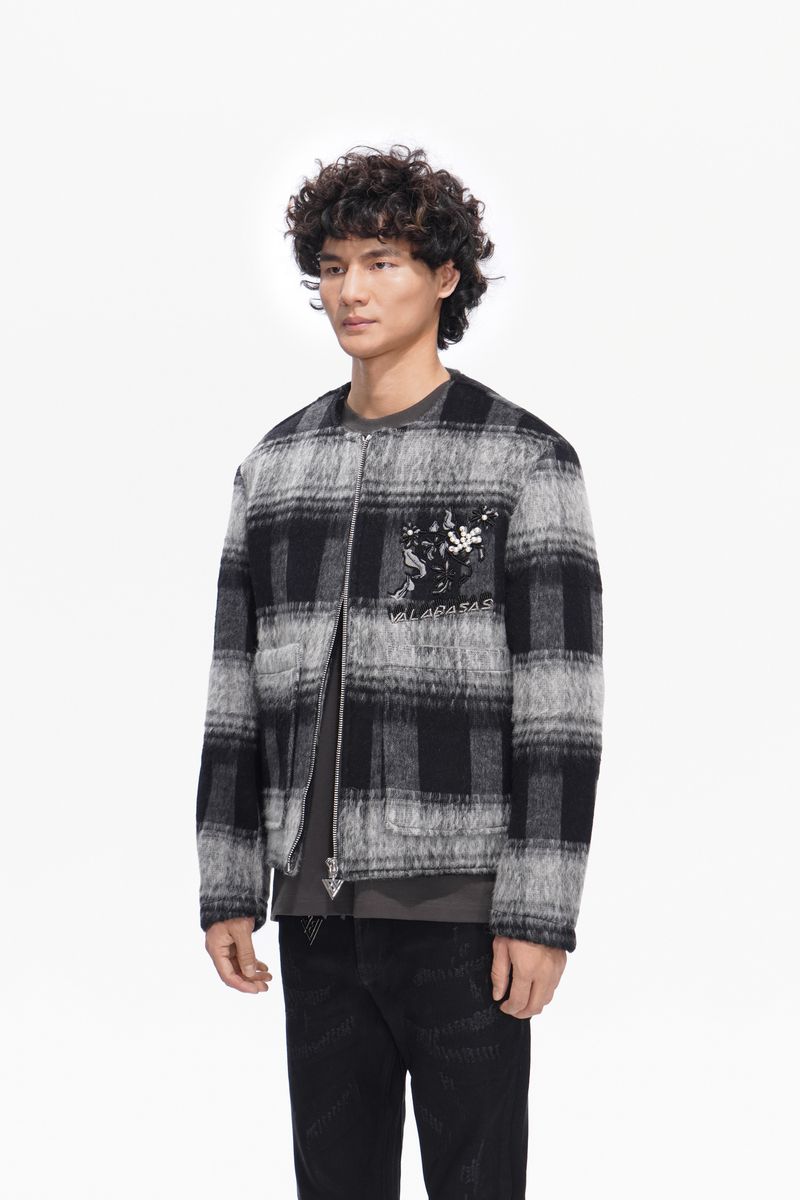 VALABASAS Holiday Flower 2025 Jacket VJK1 – Black (VLBS-VJK1-1051)