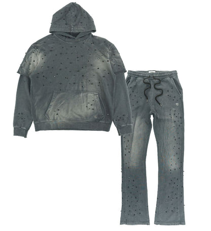 FROST BELLUCCI HOODIE SET (F187) BLACK